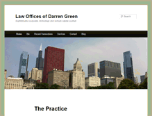 Tablet Screenshot of dgattorney.com